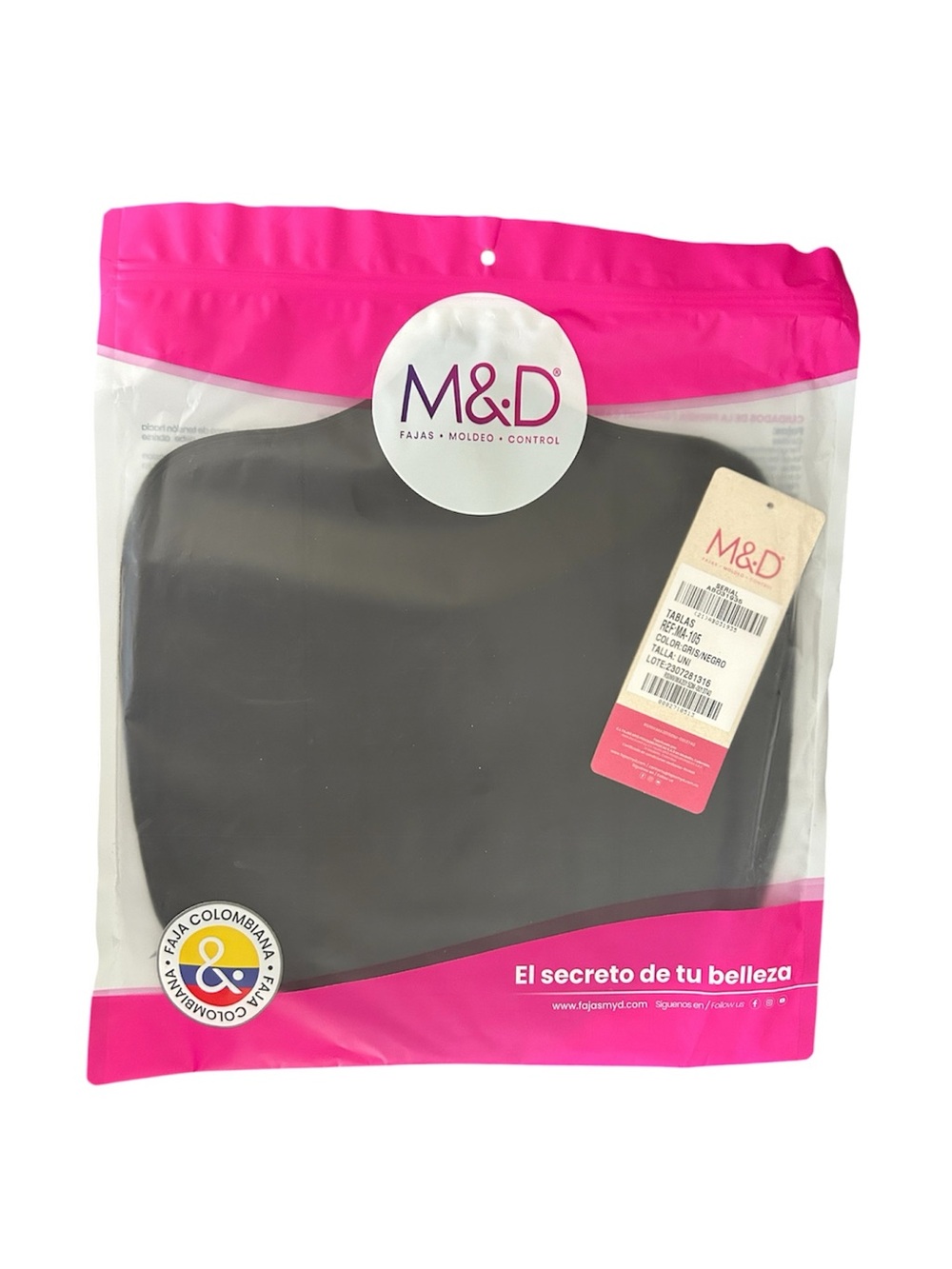 M&D Abdominal Compression Garment Post Surgery Ab Lipo Board Tummy Tuck OS